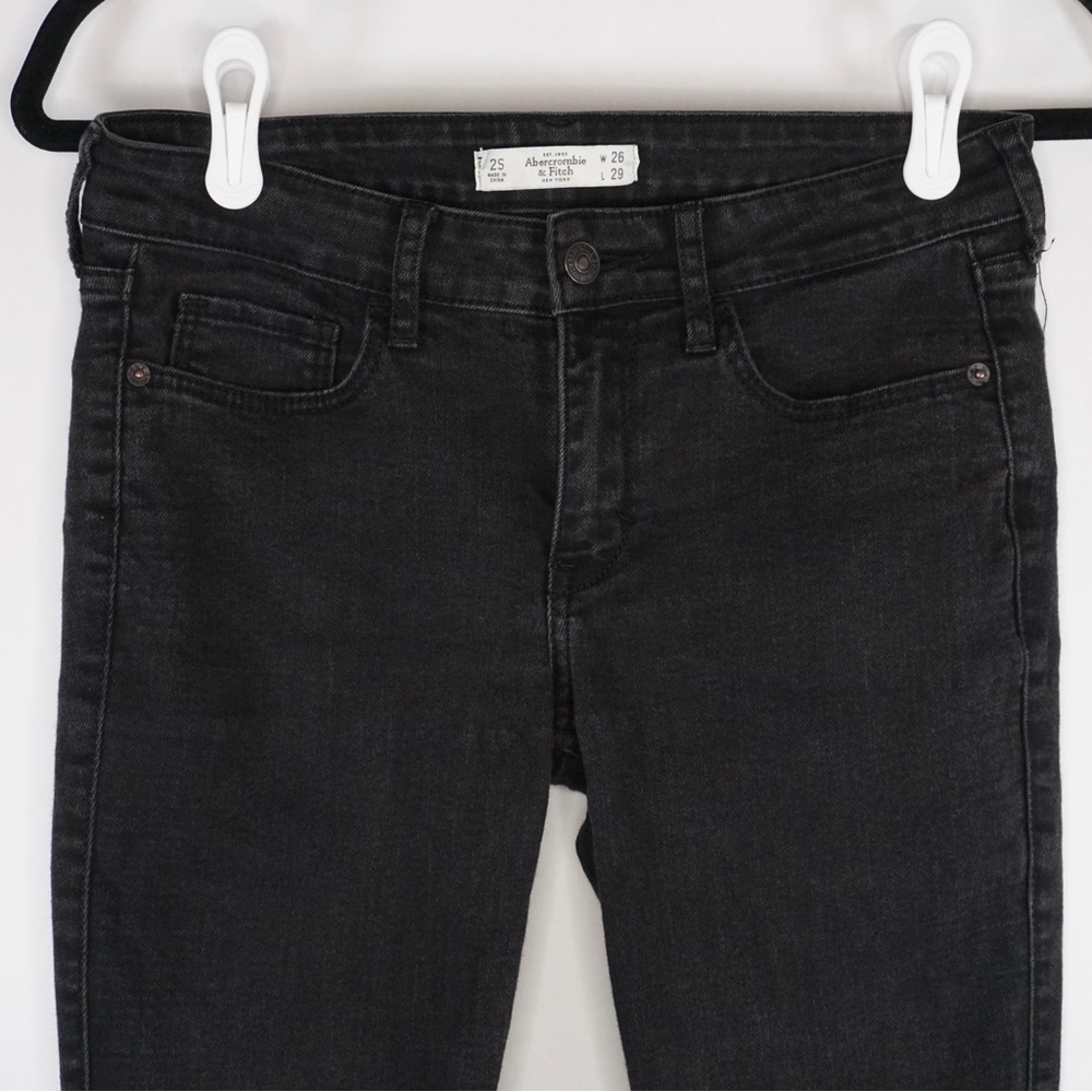 Abercrombie & Fitch Black Skinny Jeans - Picture 2 of 6